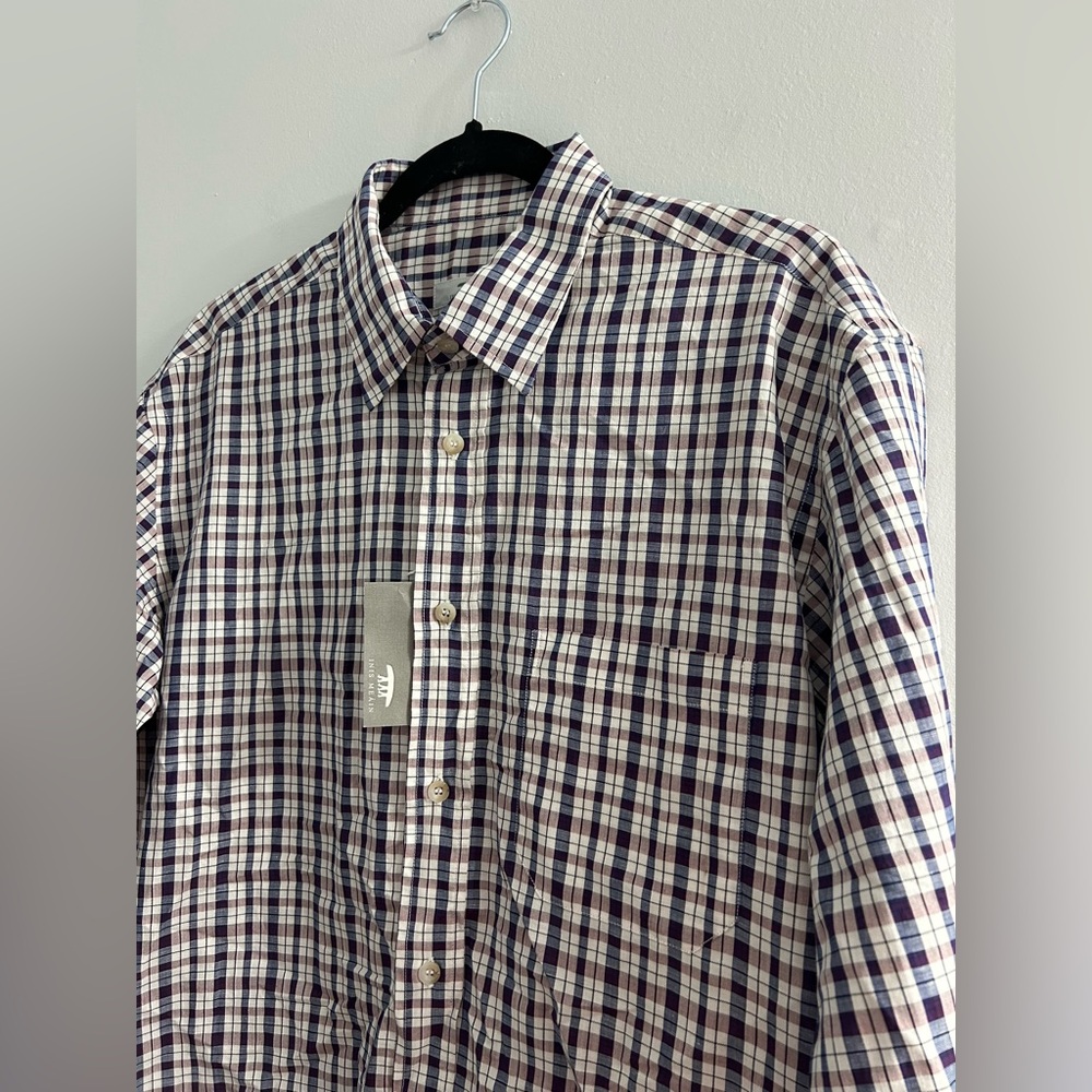 NWT INIS MEÁIN button down shirt designer